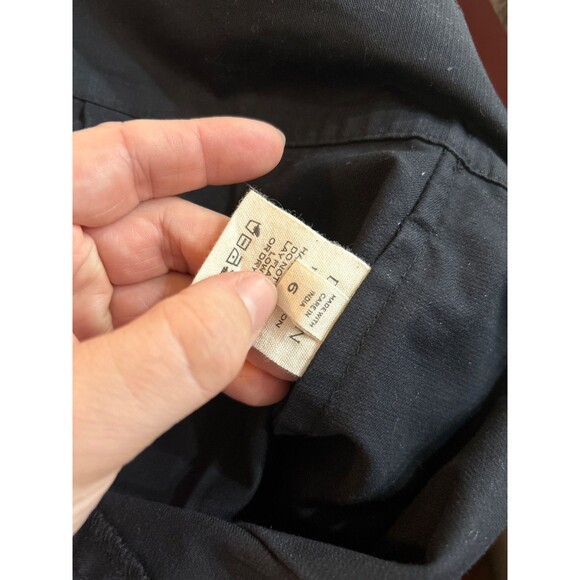 Doen Heron Women’s Pleated Double Belt Short size 6 NWT High Waist Retro Look - Picture 5 of 7